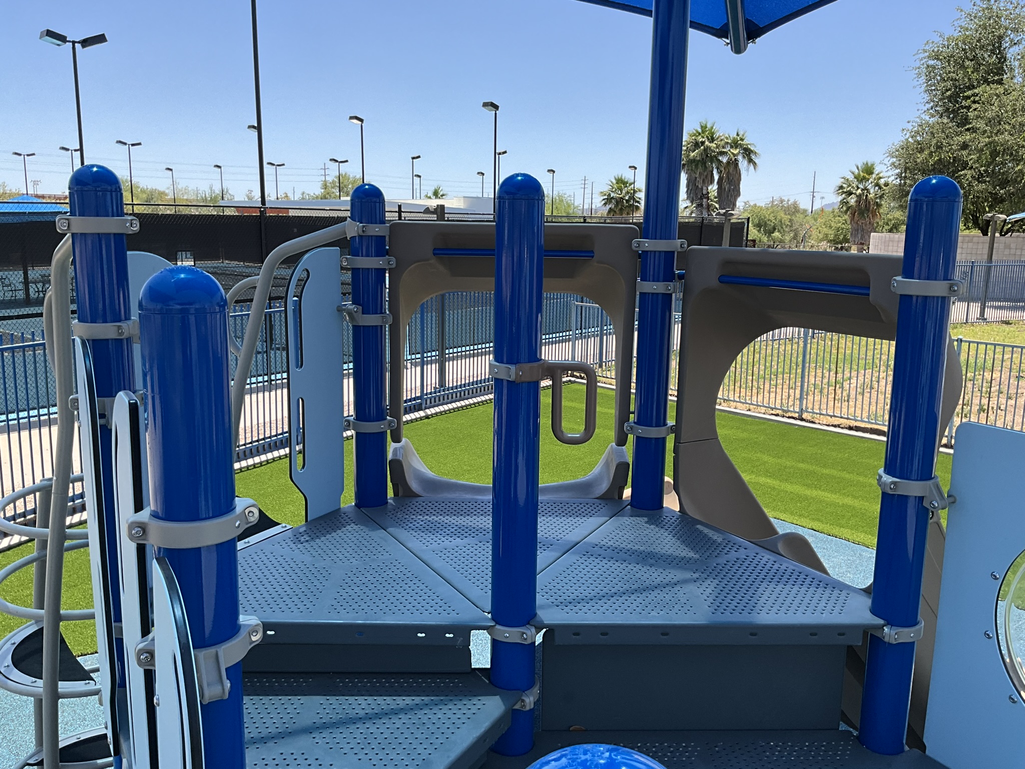 School playground area