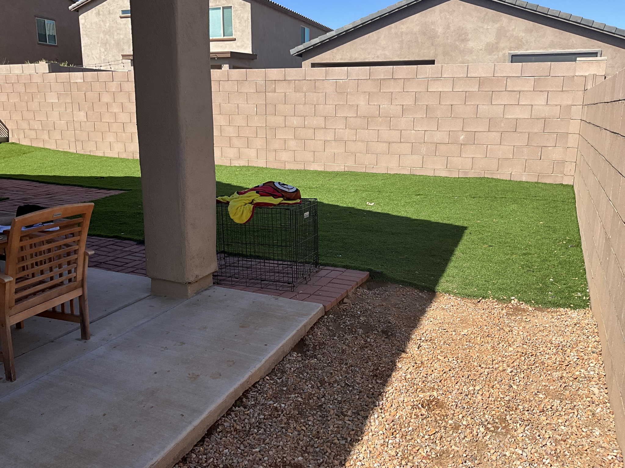 Backyard transformation