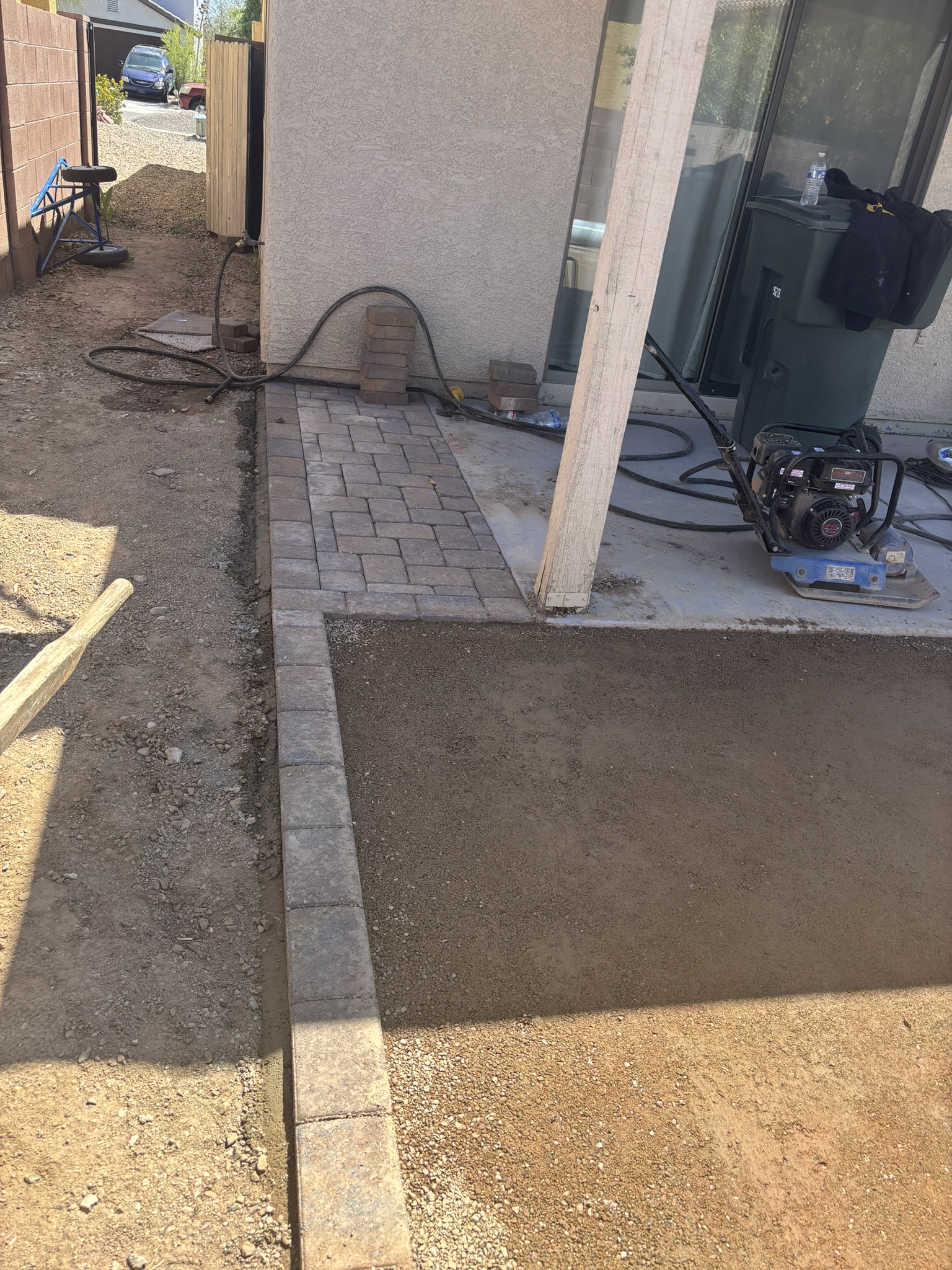 Modern outdoor space